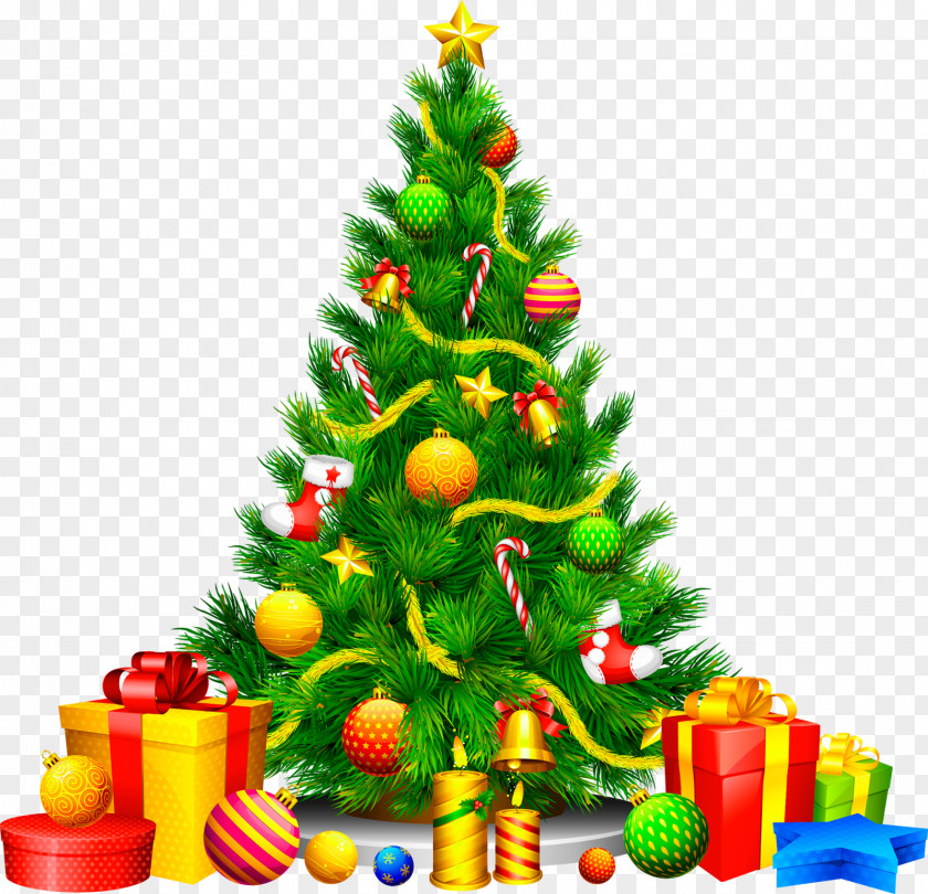 Christmas Tree Clip Art PNG