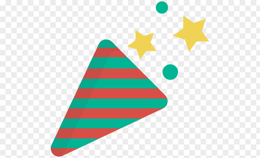 Confetti Christmas Party Clip Art PNG