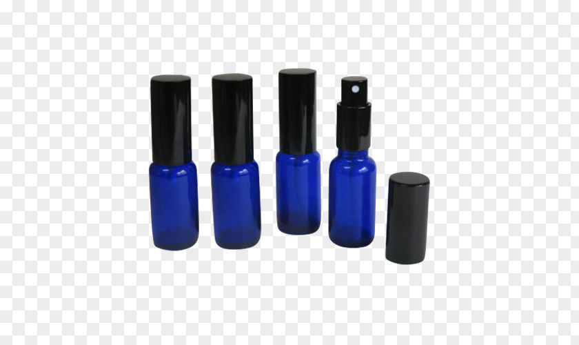 Oil Bottle Glass Plastic Cobalt Blue PNG