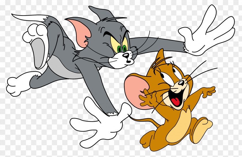Tom And Jerry Free Clip Art Image Mouse Cat Wallpaper PNG
