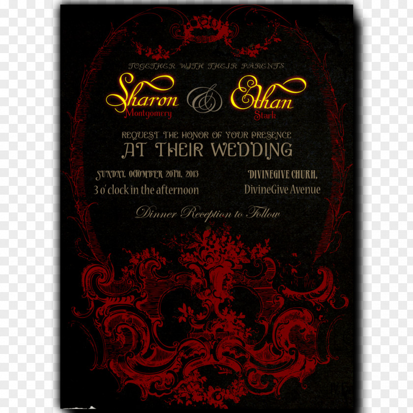 Wedding Invitations Invitation Bridal Shower Halloween Greeting & Note Cards PNG
