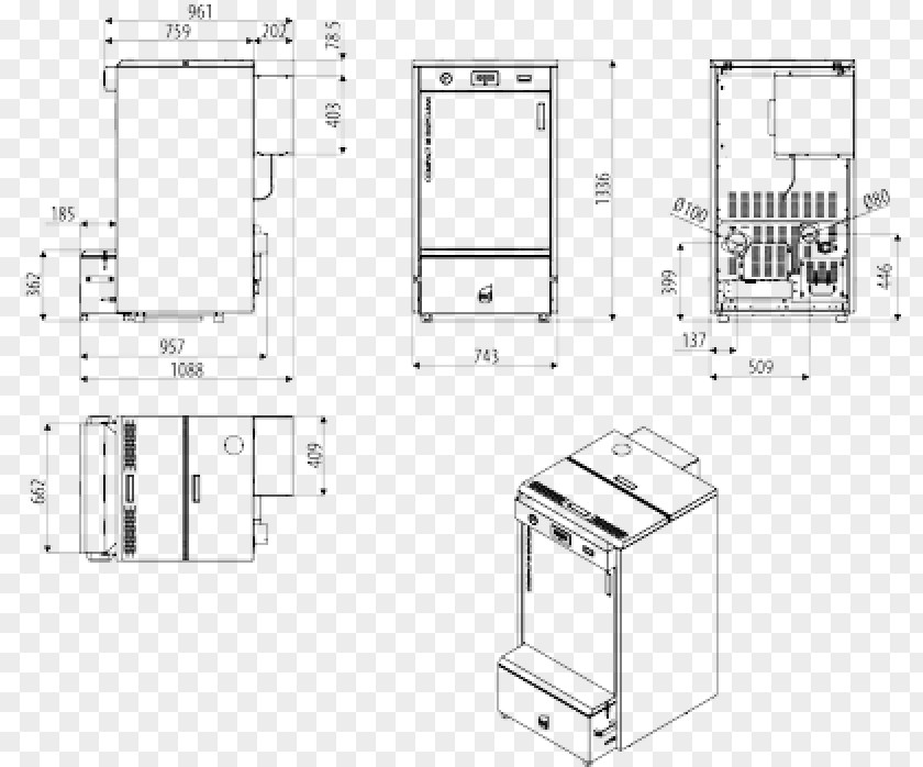 Clean Cv Pellet Boiler Stove Fuel Drawing PNG