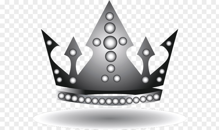 Crown Drawing Silver PNG