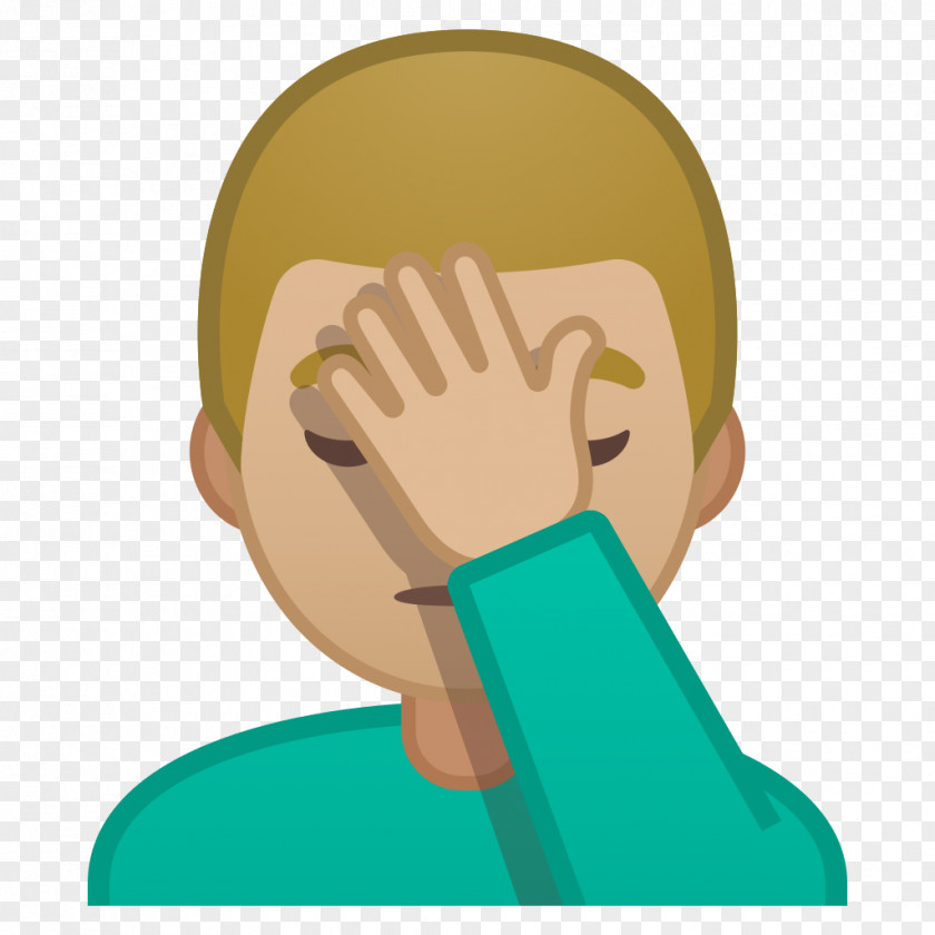 Emoji Facepalm Gesture Emoticon PNG