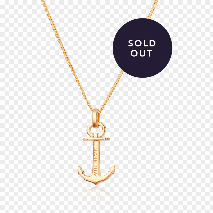 Gold Anchor Necklace Bracelet Jewellery PNG