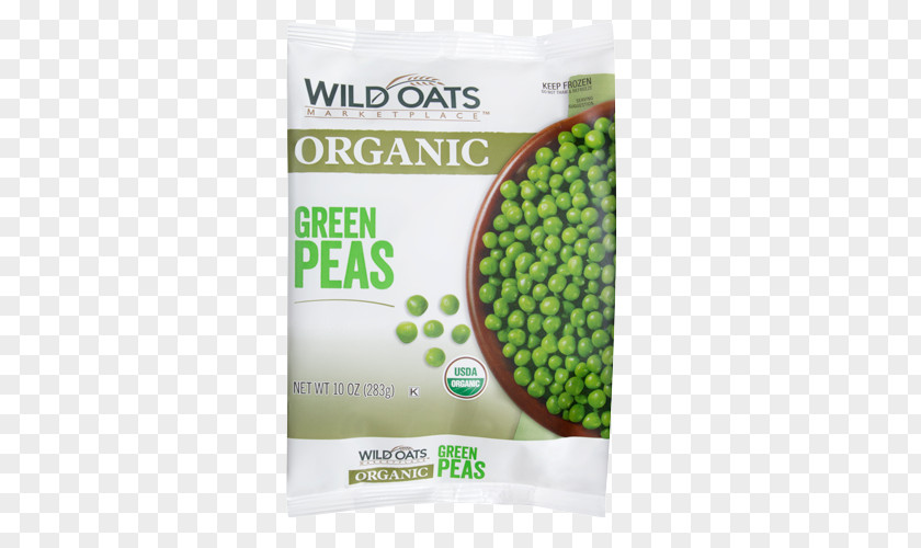 Green Peas Organic Food Wild Oats Markets Legume Frozen PNG