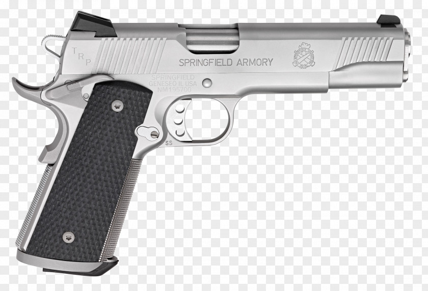 Handgun Springfield Armory .45 ACP Pistol Firearm PNG