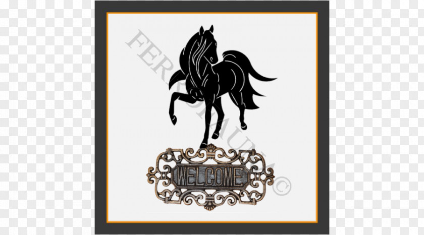 Horse Graphic Design Character Font PNG