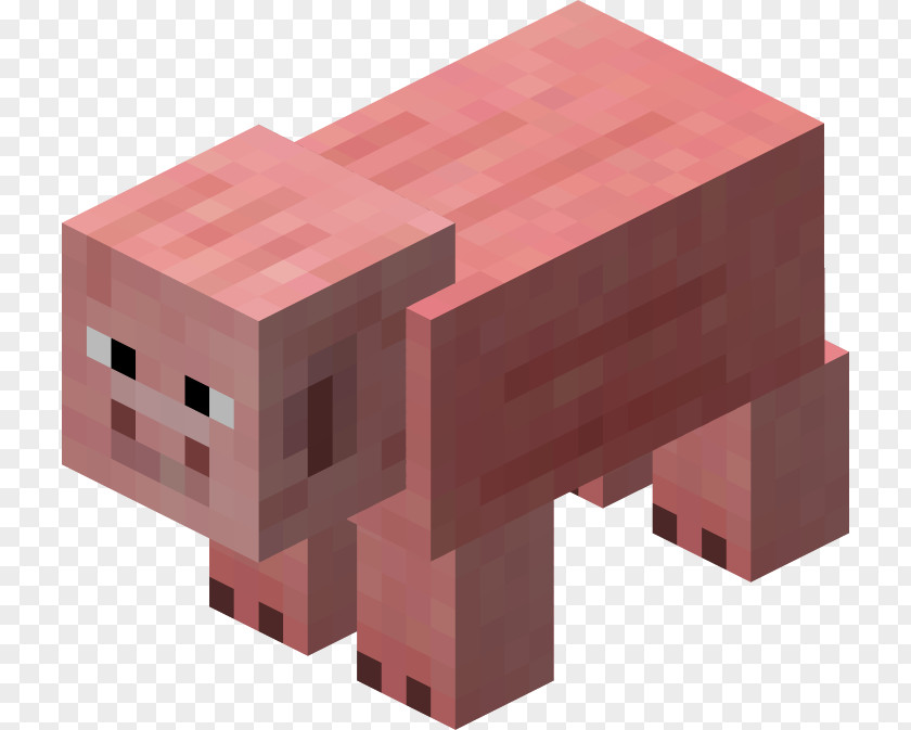 Mine-craft Minecraft: Pocket Edition Pig Mob Mod PNG