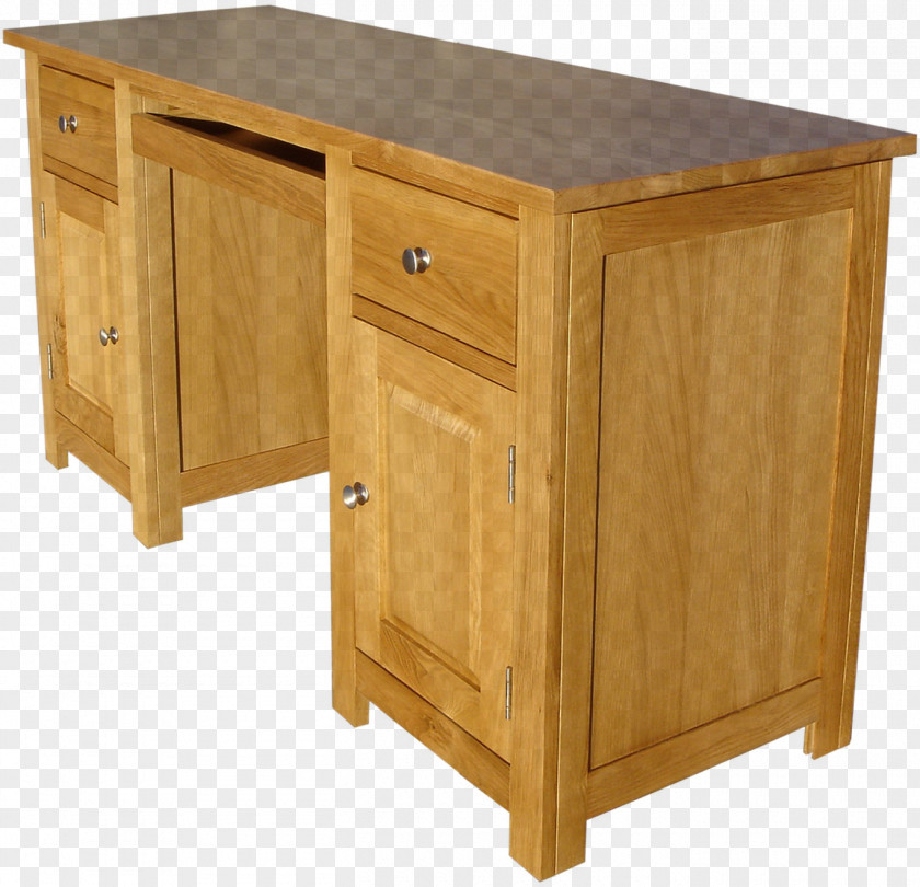Oak Table Furniture Desk Cabinetry Drawer PNG