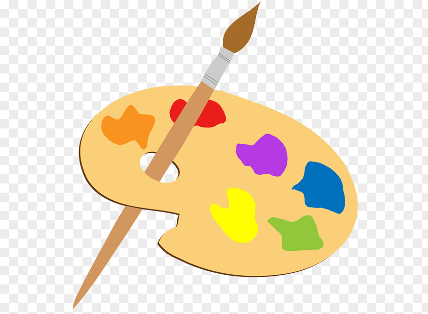 Painting Palette Clip Art Image PNG