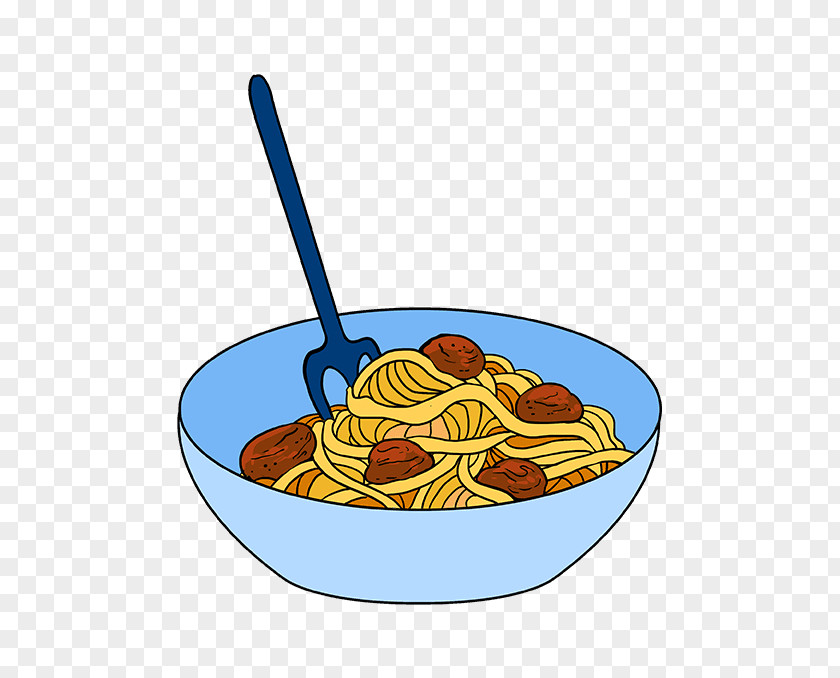 Painting Spaghetti With Meatballs Pasta Lasagne Italian Cuisine PNG