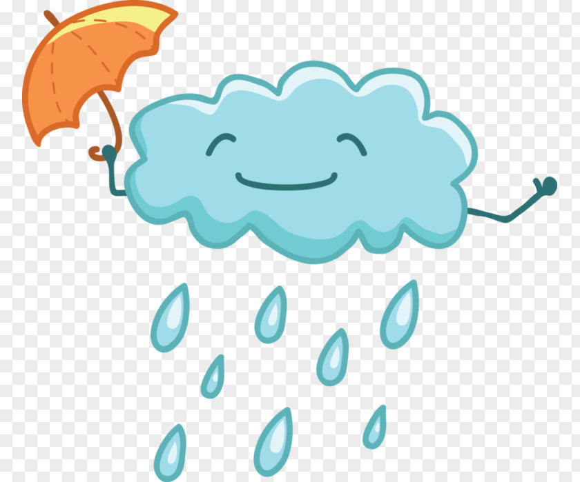 Raindrops Material Cloud Rain Clip Art PNG