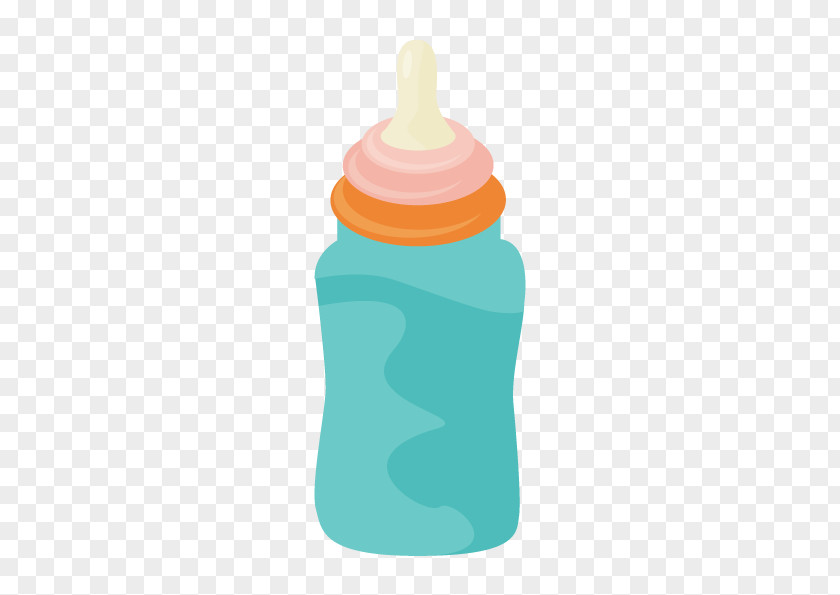 Vector Hand-painted Bottle Baby Bottles Water Plastic Glass Liquid PNG