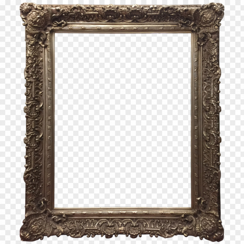 Wood Frame Picture Frames Painting Oil Paint Antique PNG