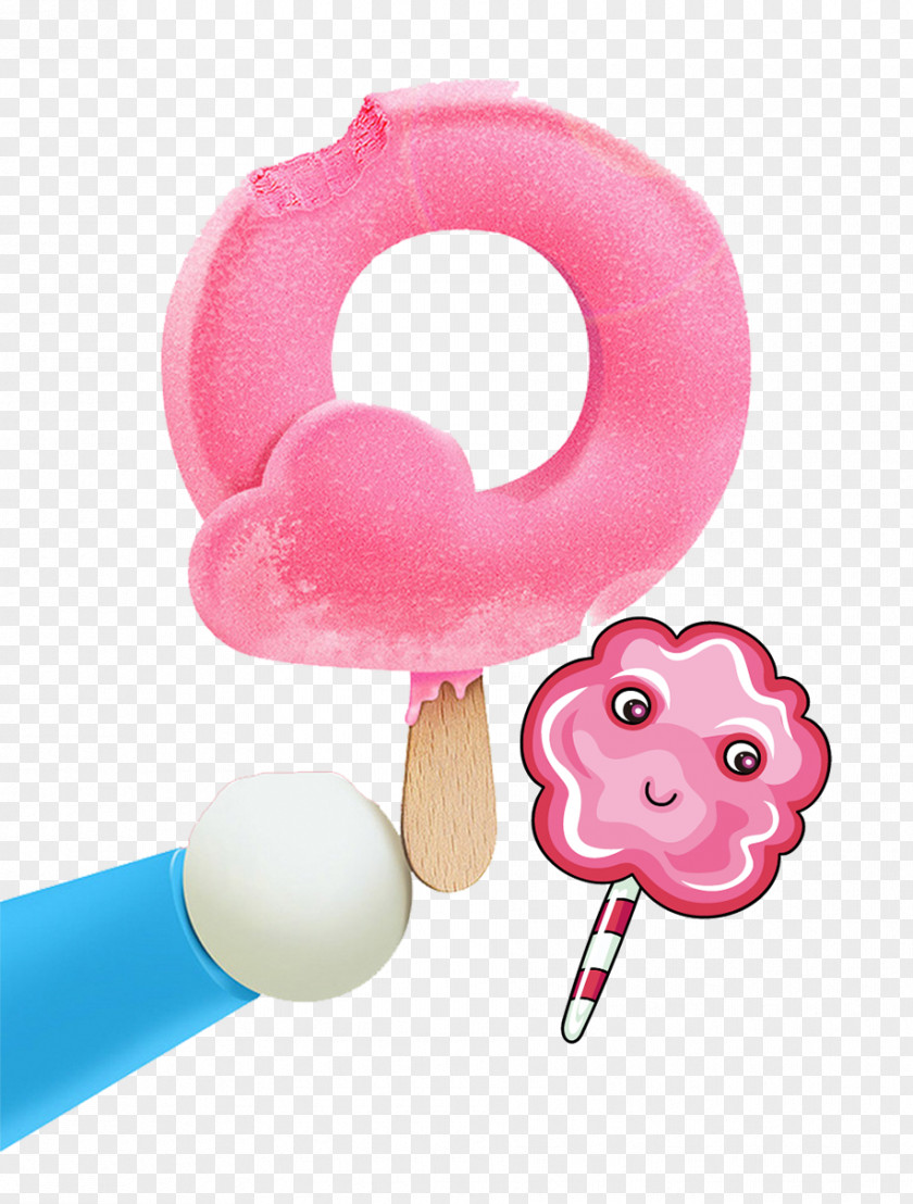 Cartoon Candy Lollipop Hard Sugar Food PNG