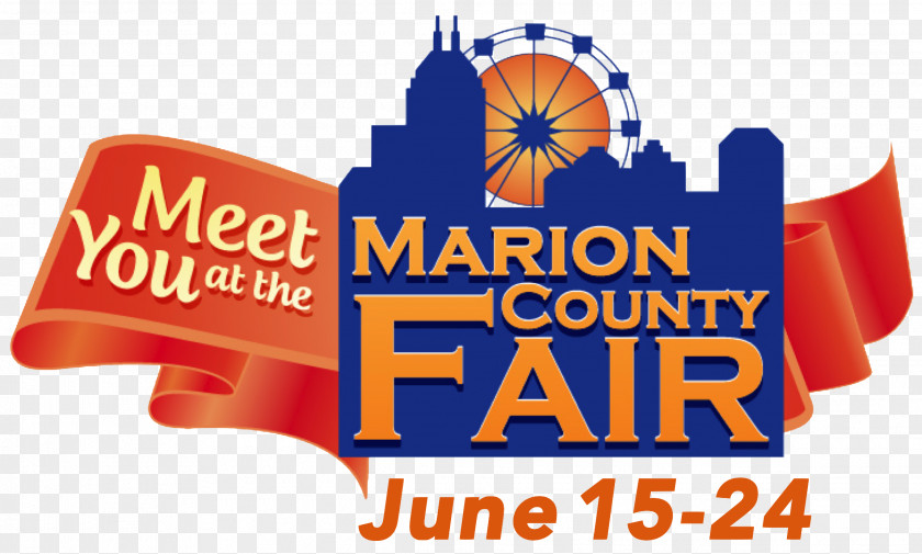 County Fair Marion Logo Brand Banner PNG