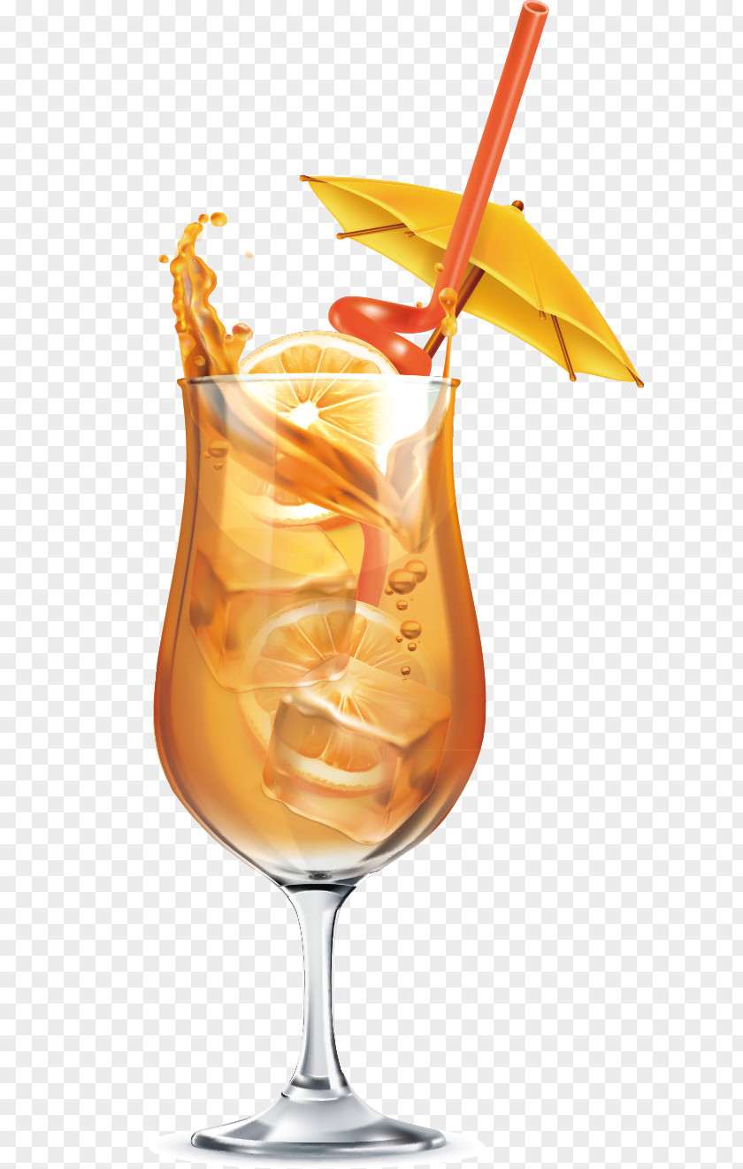 Drinks Decoration Vector Material Cocktail Martini Iced Tea PNG