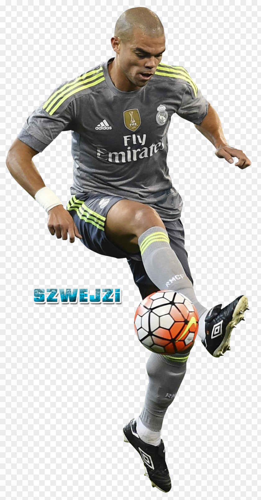 Football Pepe Real Madrid C.F. Player Jersey PNG