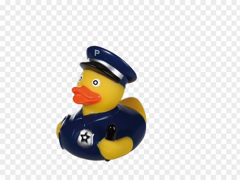 Police Rubber Duck Officer Toy PNG