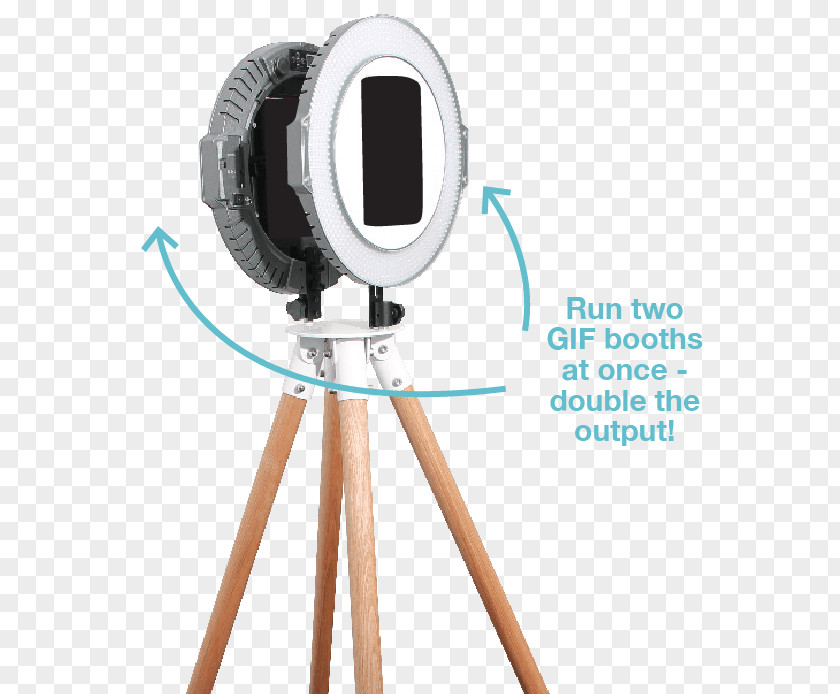 Social Media Snapchat Tripod Camera PNG