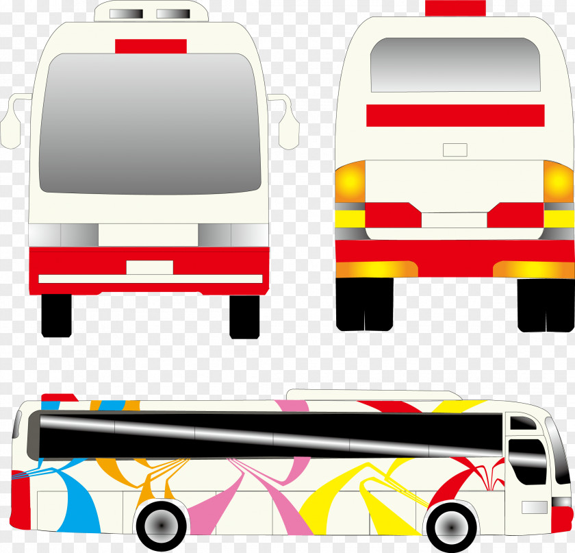 Ambulance Vector Bus Car Vehicle Euclidean PNG