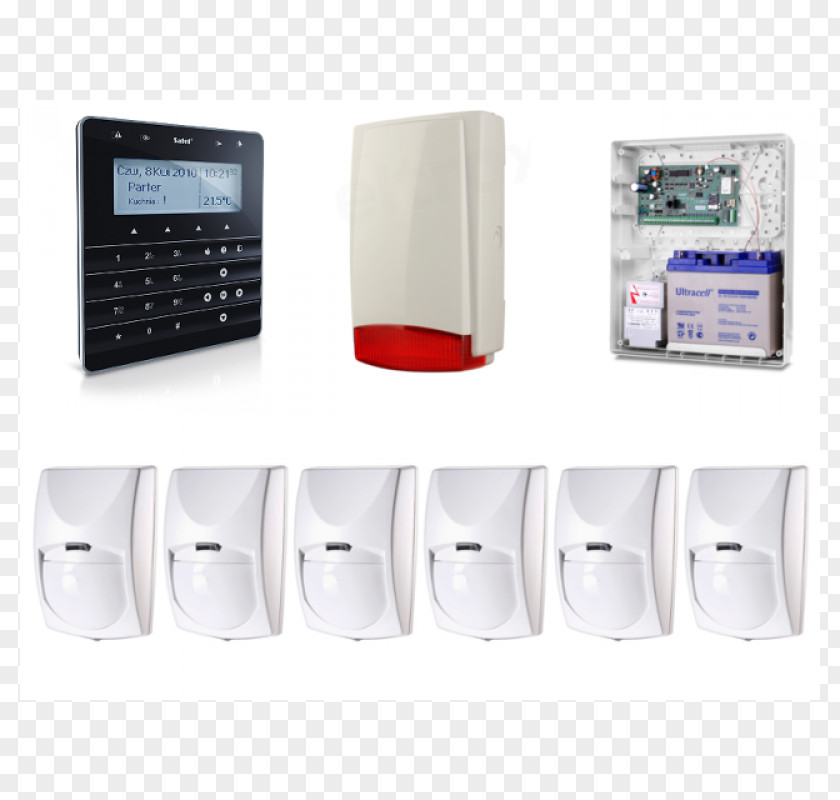 Security Alarms & Systems Passive Infrared Sensor General Packet Radio Service Electronics PNG
