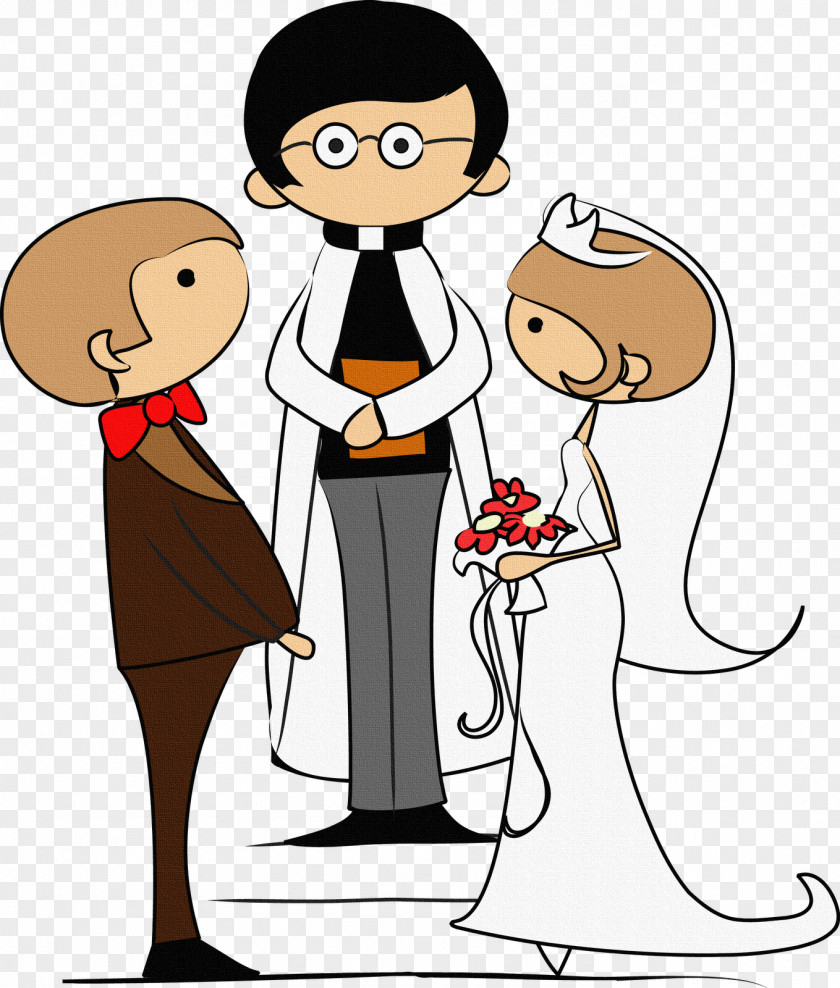 Wedding Invitation Cartoon Clip Art PNG