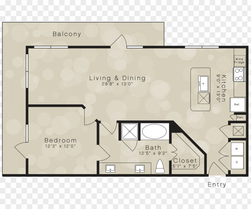 Bedroom Lights Elan City Apartments Cantegral Street Dallas For Rent Floor Plan Live Oak PNG