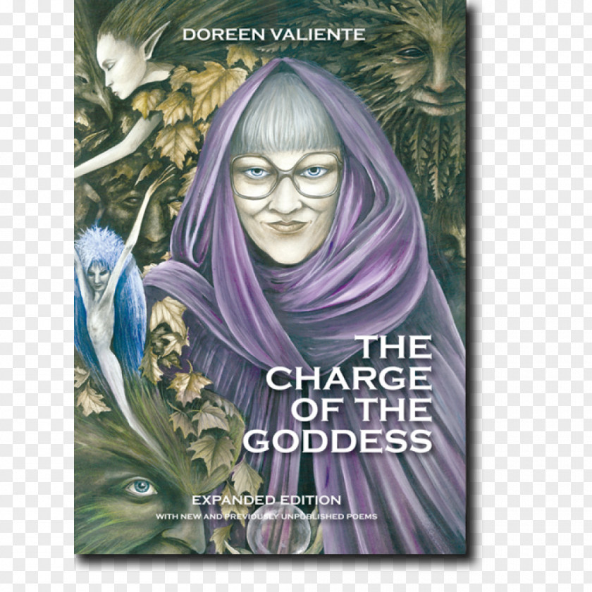 Book Doreen Valiente Witch Charge Of The Goddess Natural Magic Witchcraft For Tomorrow PNG