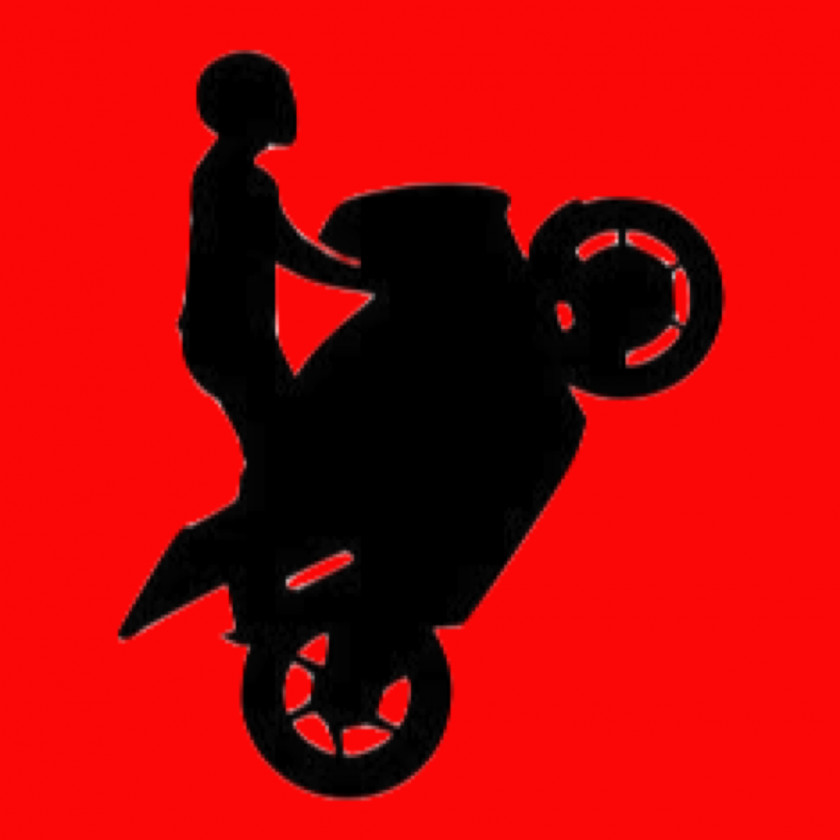 Cartoon Motorbike Doodle Stickman Bike Stunt Motorcycle Riding Drawing PNG