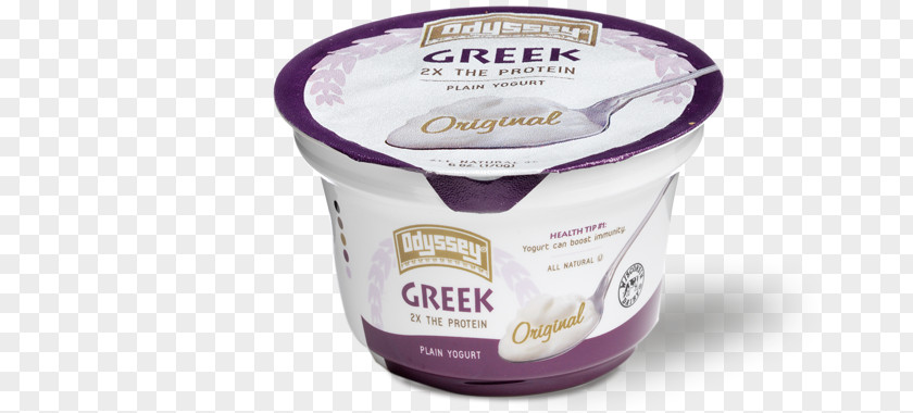 Greek Yogurt Flavor Cream PNG