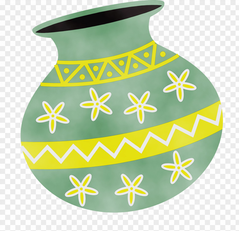 Green Vase PNG