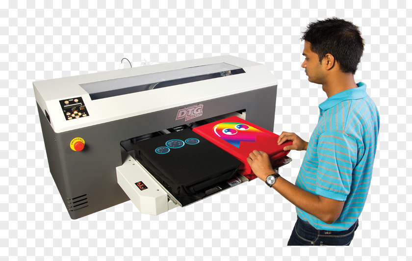 Clothes Printing Printed T-shirt Direct To Garment Screen PNG
