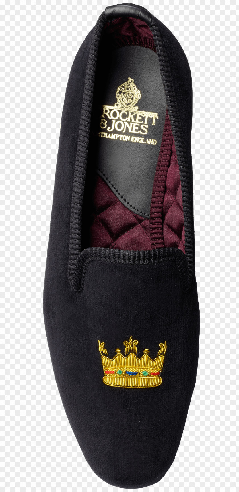 Goodyear Welt Slipper Maroon Shoe PNG