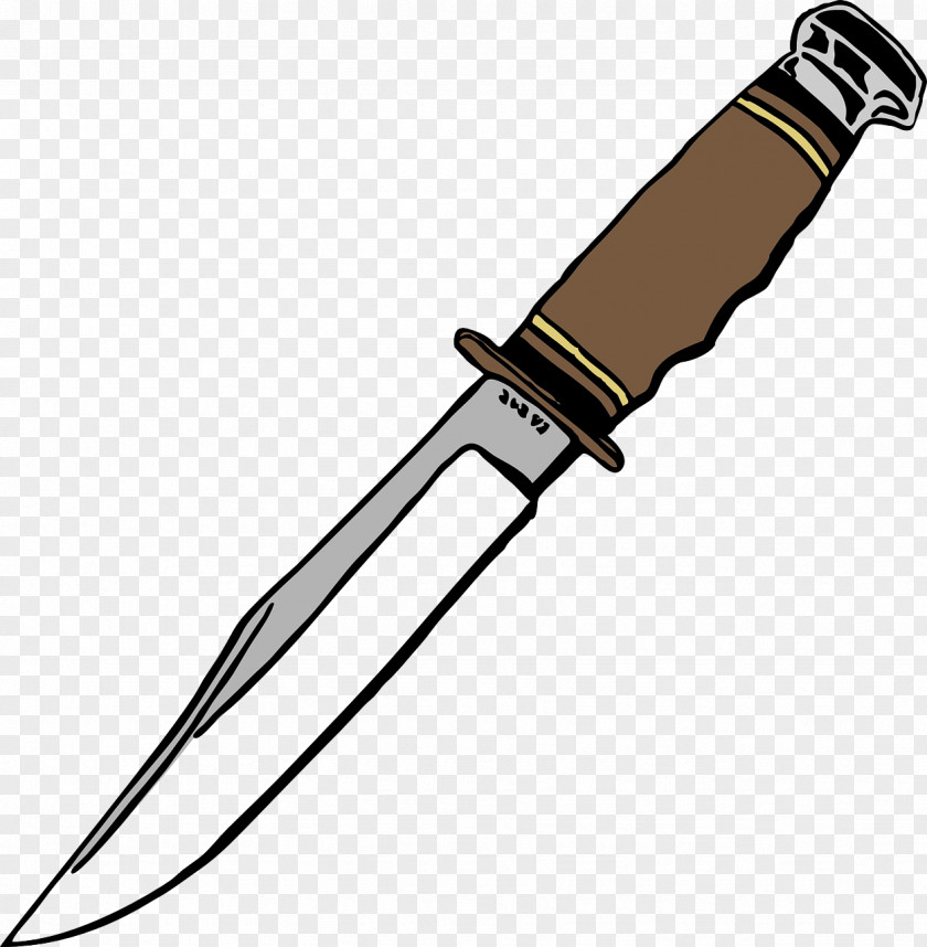 Knife Chef's Kitchen Knives Bowie Clip Art PNG