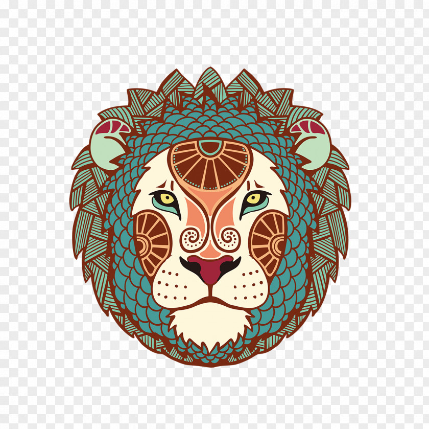 Lion Leo Zodiac Astrological Sign Astrology Horoscope PNG