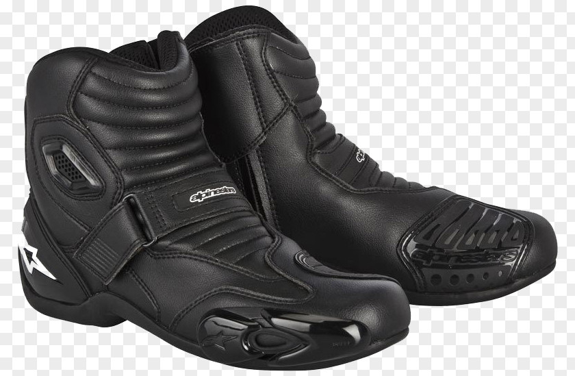 Motorcycle Boot Alpinestars Honda S-MX PNG