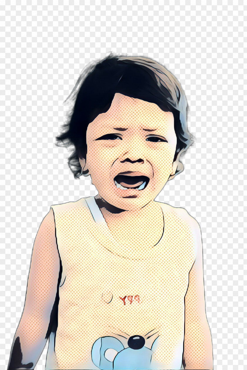 Smile Yawn Cartoon Facial Expression Child Nose Forehead PNG