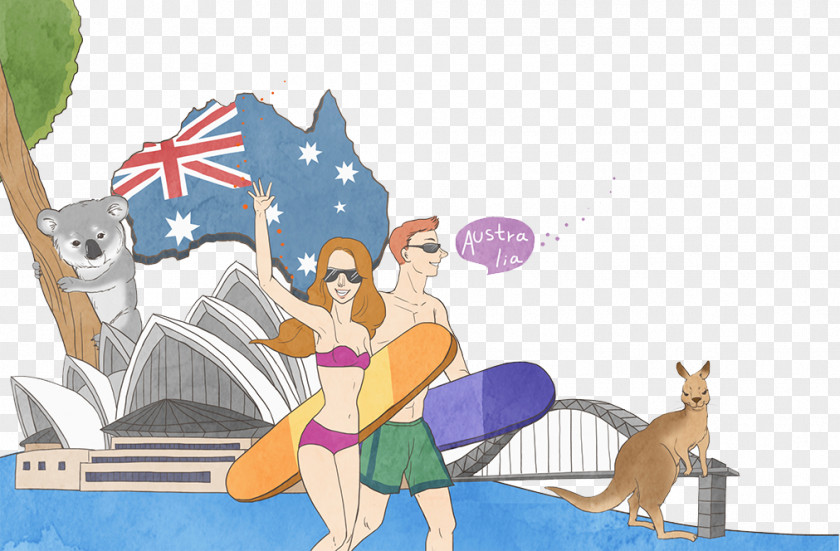 Sydney, Australia Sydney Opera House Illustration PNG