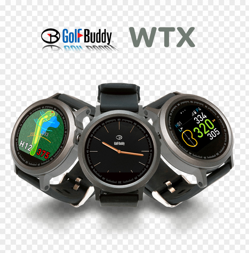 Fig. GPS Navigation Systems GolfBuddy WTX Watch PNG