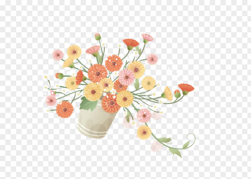 Flowers Design Flower Vector Graphics Clip Art Illustration Image PNG