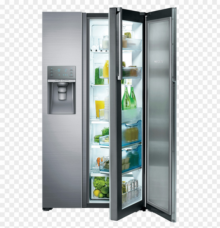 Fridge Refrigerator Samsung Food Home Appliance Cooking Ranges PNG