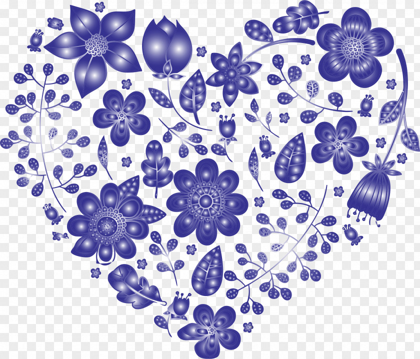 HEART FLOWER Heart Desktop Wallpaper Violet Clip Art PNG