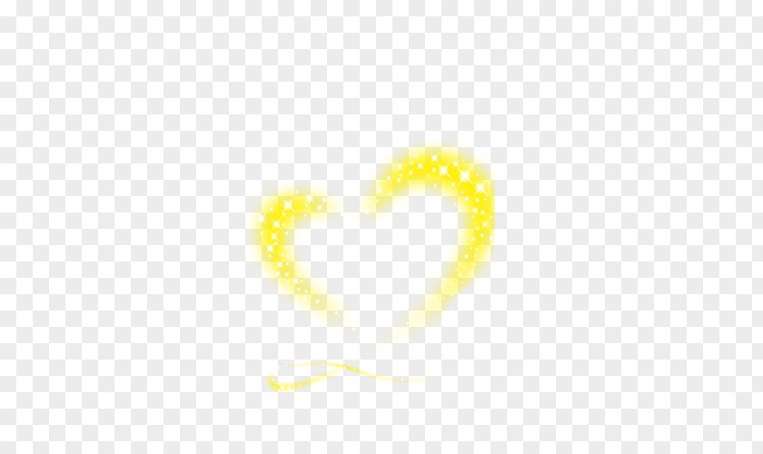 Heart-shaped Love Heart Painting Desktop Wallpaper Yellow PNG