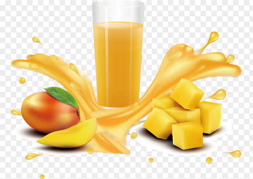 Mango Juice Orange PNG