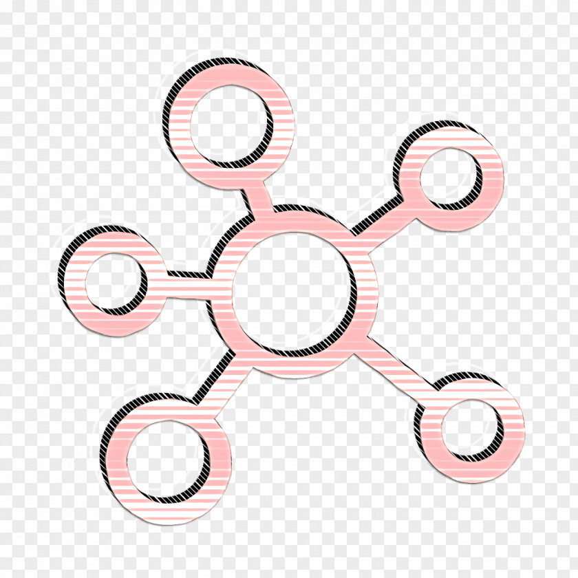 Molecule Icon Science Bond PNG