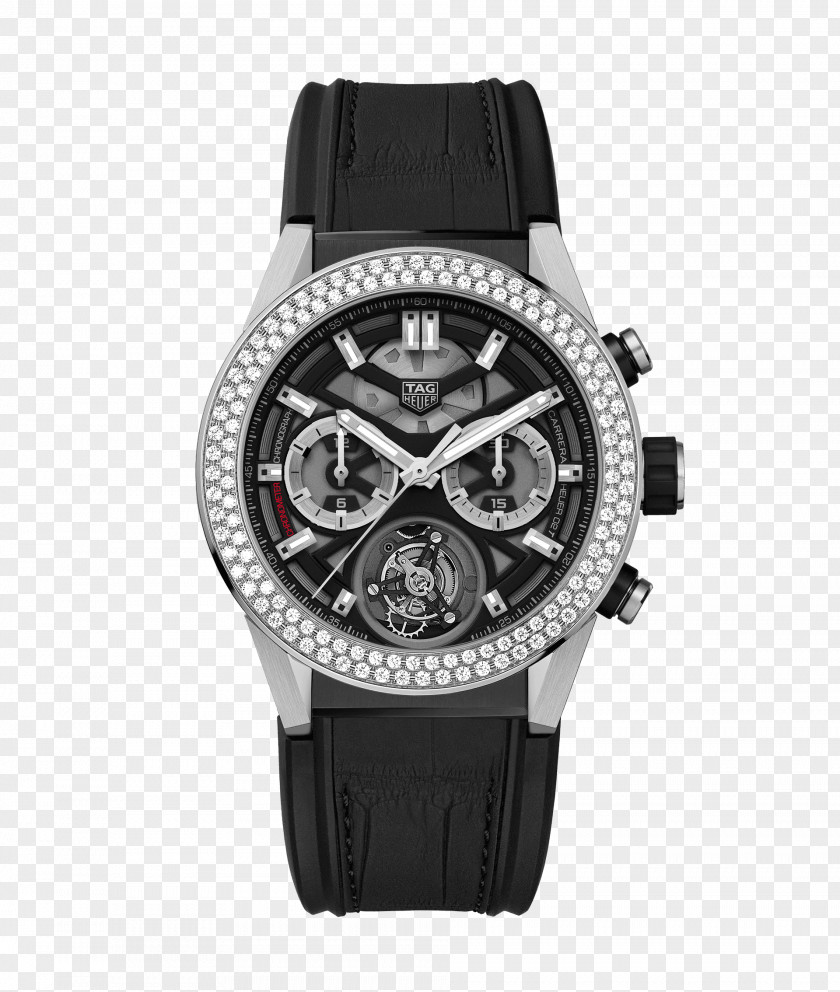 Watch COSC TAG Heuer Chronograph Caliber PNG