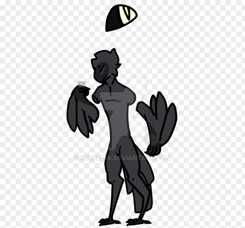 Wing Style Silhouette Cartoon PNG