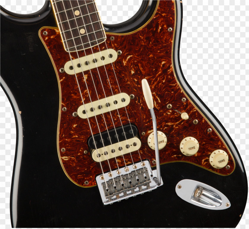 Bass Guitar Acoustic-electric Fender Stratocaster Custom Shop PNG